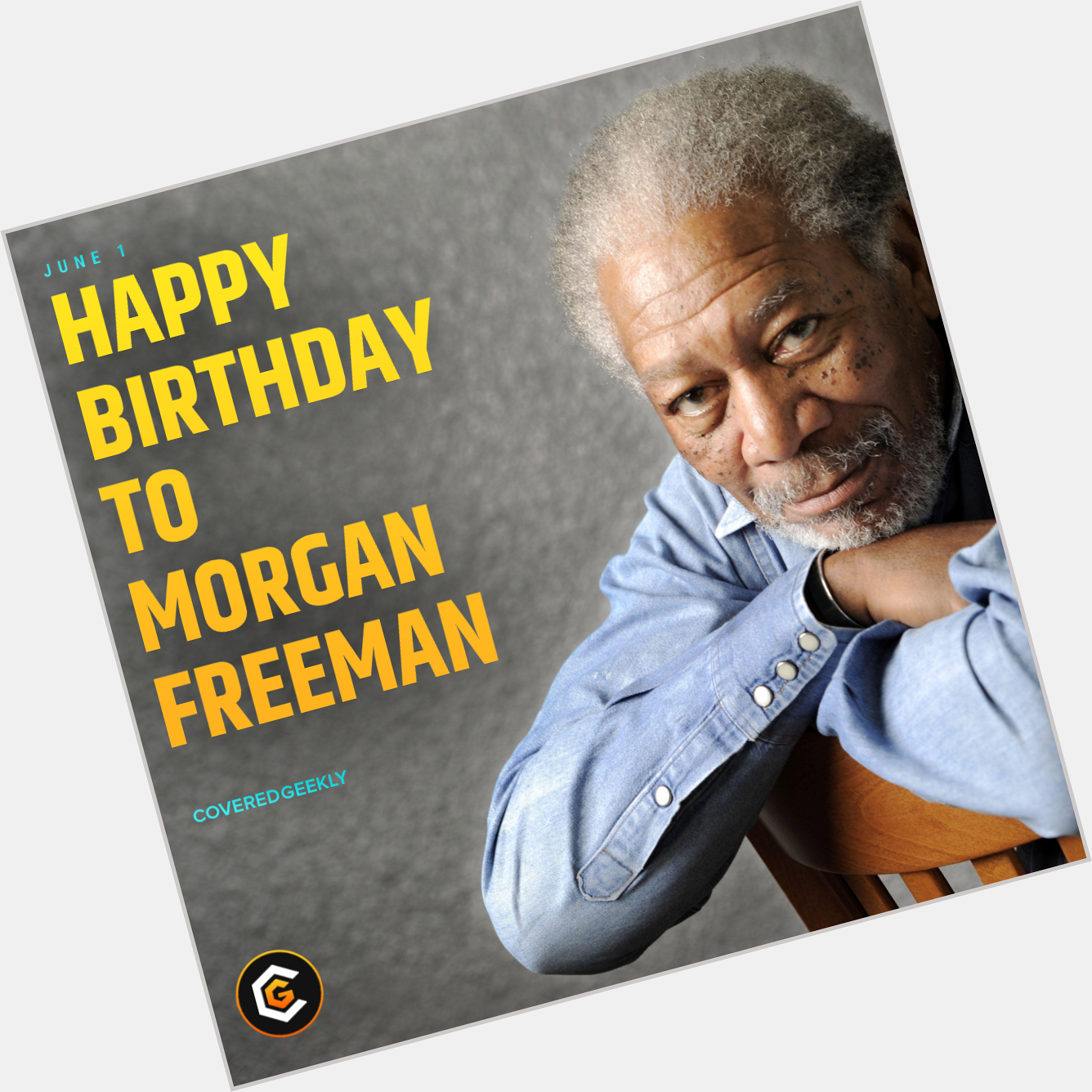 Morgan Freeman turns 85 years old today.

Happy Birthday to the legend. 