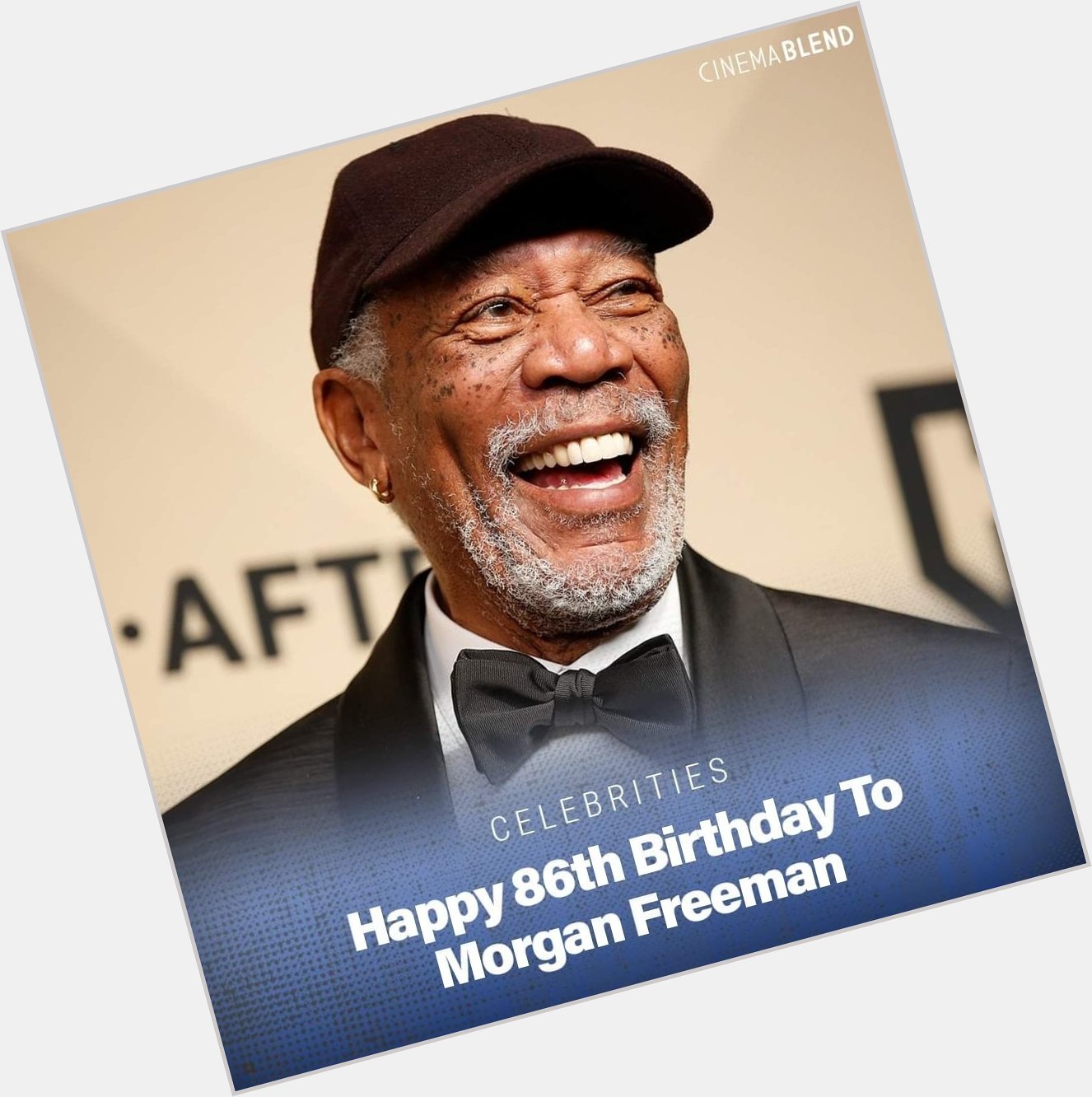 Happy Birthday to Morgan Freeman! : Getty 