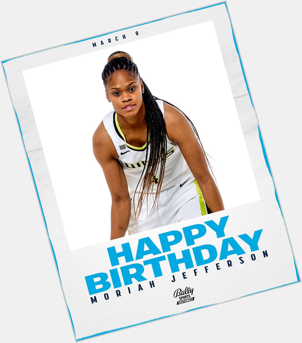 Join us in wishing Moriah Jefferson a very Happy Birthday! 