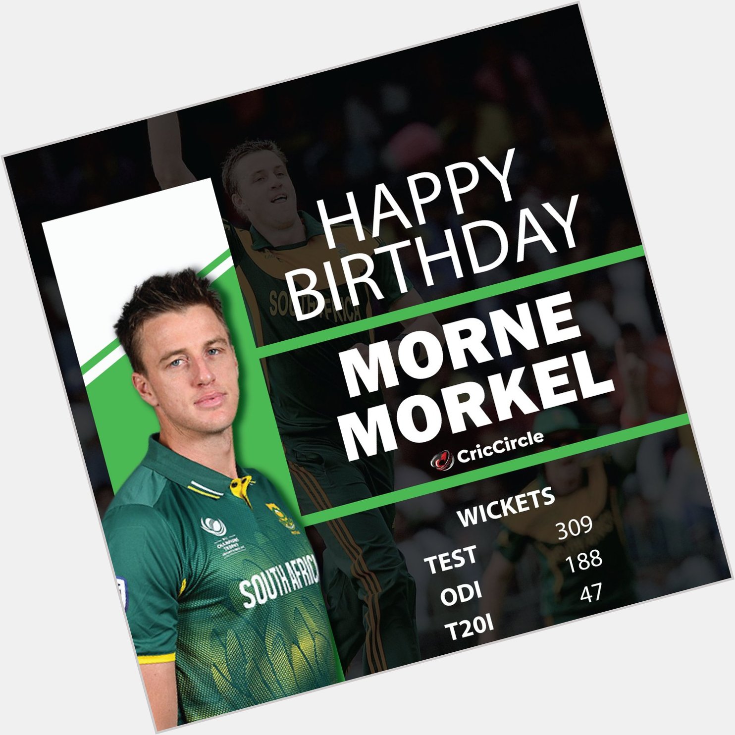Happy Birthday Morne Morkel      