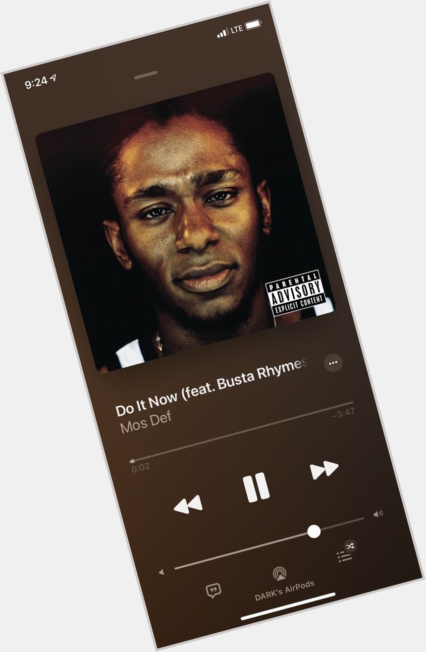 Happy Birthday Mos Def
Early Morning Vibe Check:
Drop what ur listening to 