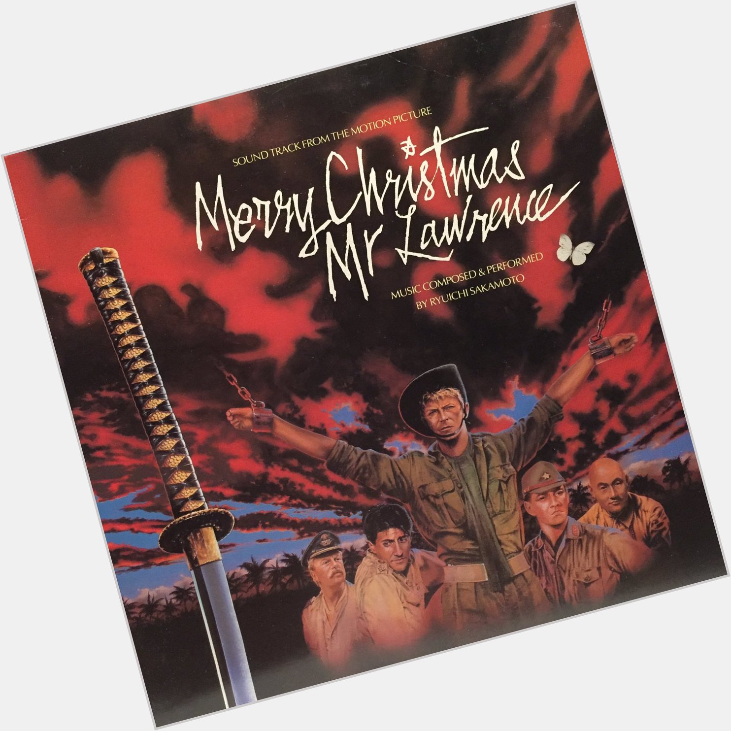 Happy birthday Mr. with MERRY CHRISTMAS MR LAWRENCE (vinyl and CD). 
