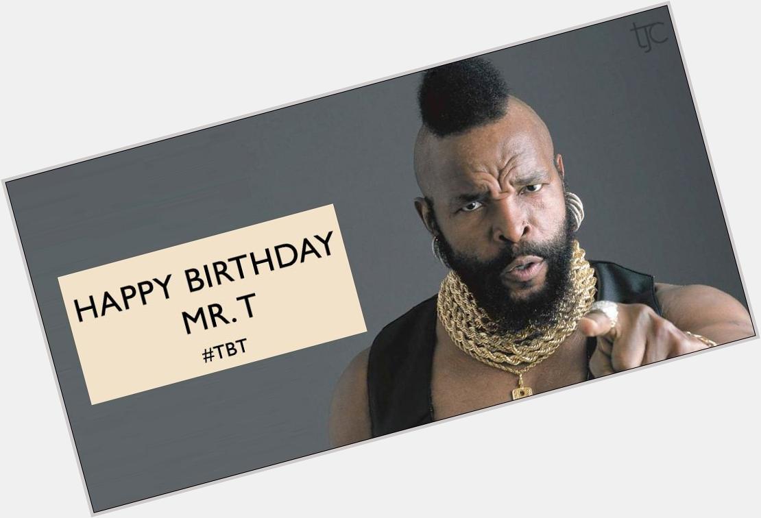  to The A-Team, Happy Birthday Mr. T and what about all that GOLD! LIKE if you LOVED The A-Team! 