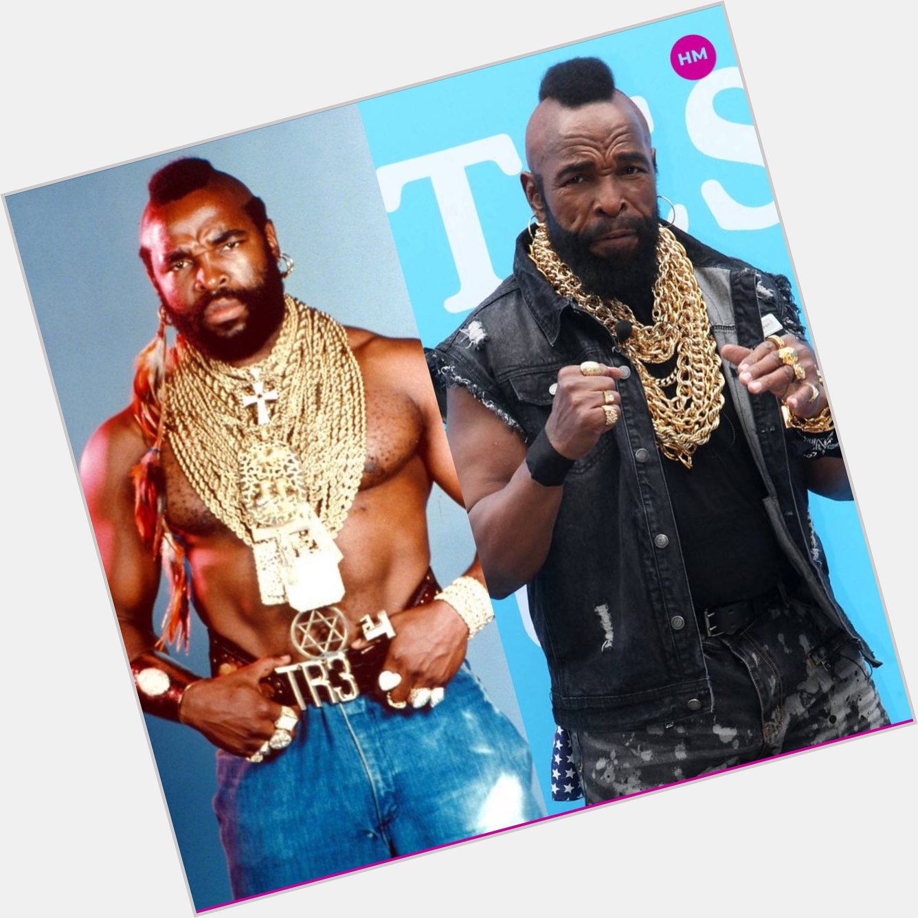 Then x Now  Wishing a Happy 68th Birthday to Mr. T   
