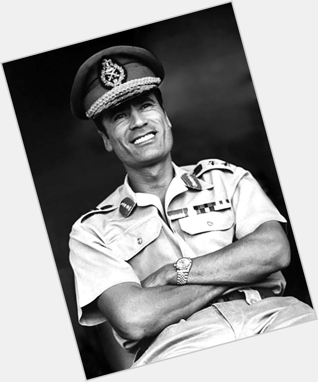 Happy Birthday Muammar Gaddafi.  