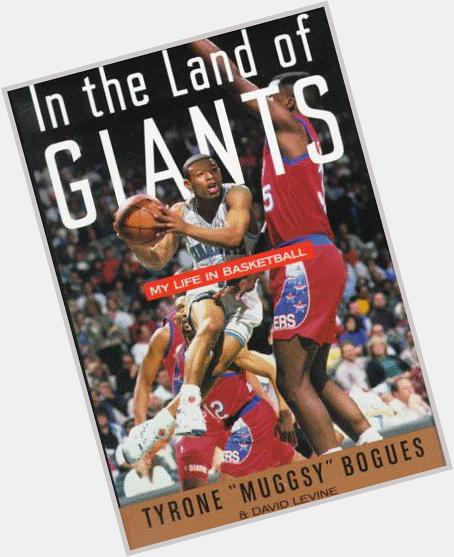 Happy 50th BDay to Muggsy Bogues. His book \In The Land of Giants\ inspired my path to the NB...A dream deferred... 