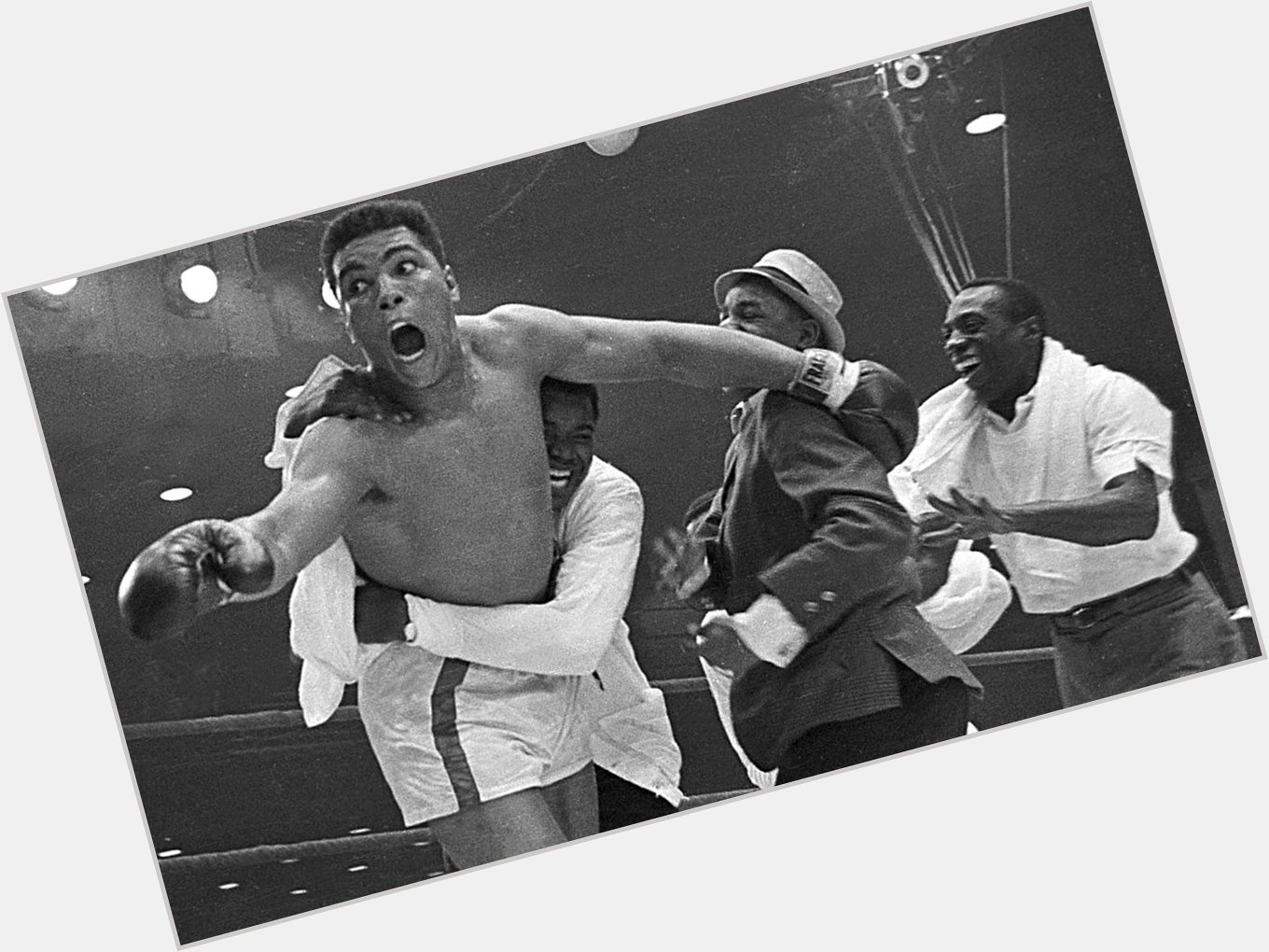\"Age is whatever you think it is. You are as old as you think you are\" 

Happy birthday to the great Muhammad Ali 