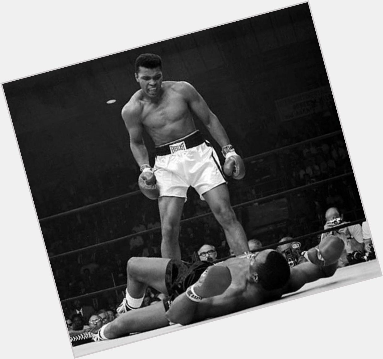 Happy birthday to the Louisville lip, The people\s champion, Muhammad Ali, or simply just the greatest. 