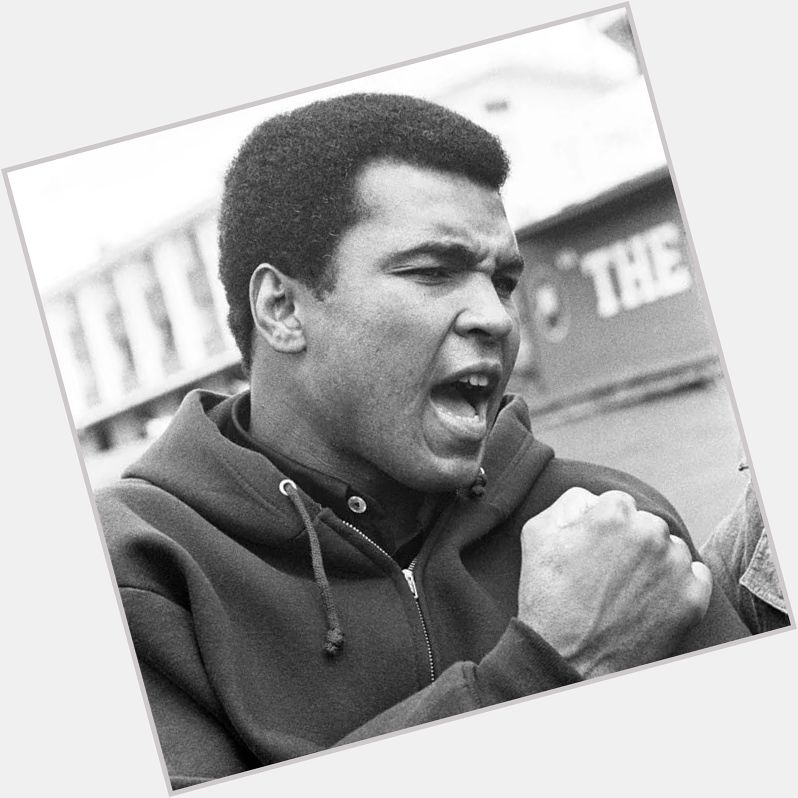 Happy birthday to the greatest of all time, Muhammad Ali. 