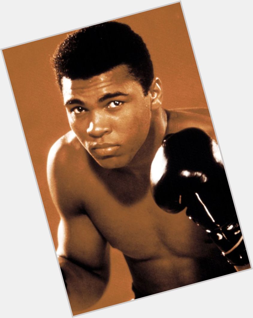 Happy Birthday, Muhammad Ali. We miss you deeply, champ. 