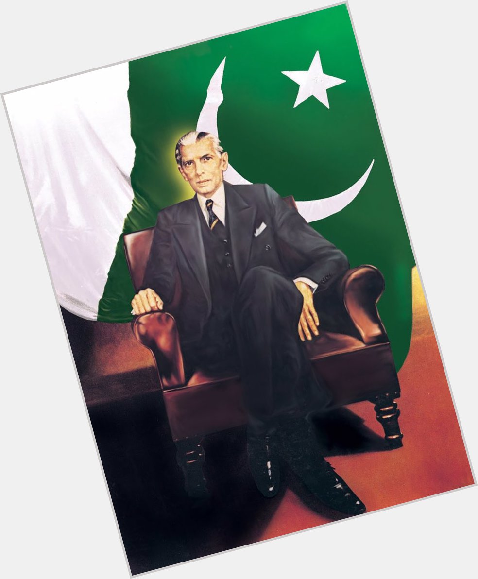 Happy birthday  to Quaid e Azam Muhammad Ali Jinnah            