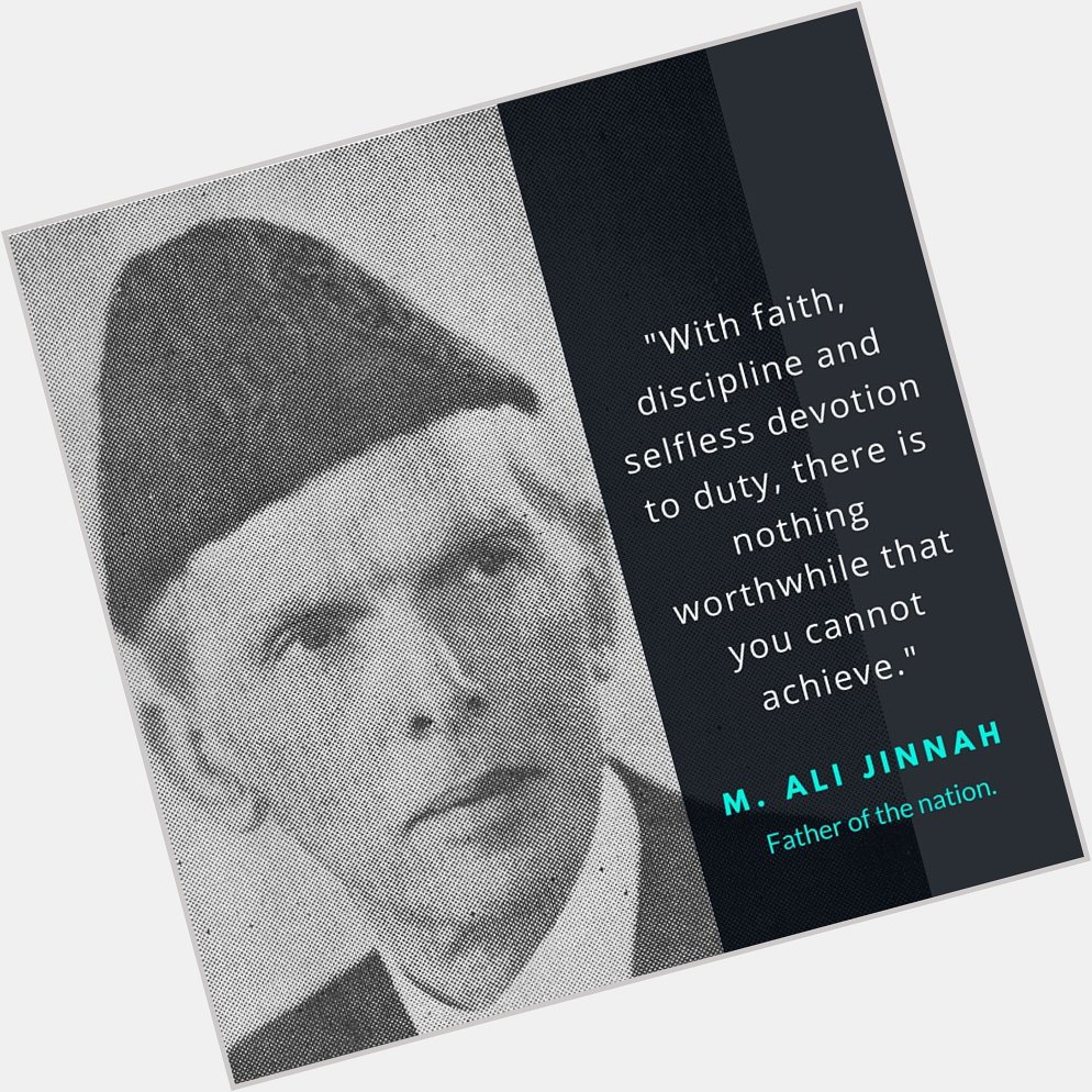Happy Birthday to the visionary leader, Quaid-e-Azam Muhammad Ali Jinnah. 