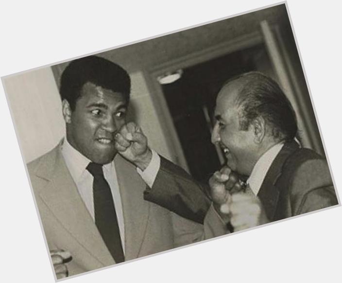 Happy 94th Birthday Rafi Sahab...1975 ::  Mohammad Rafi With Muhammad Ali.... 