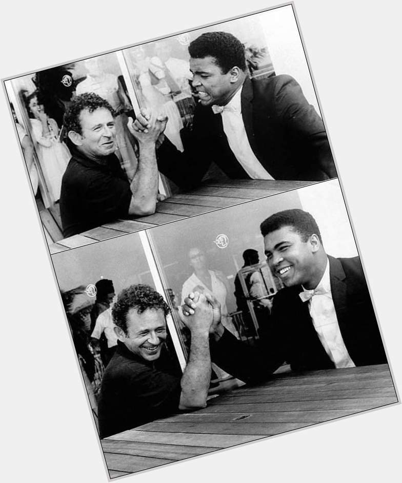 Happy birthday Norman Mailer with Muhammad Ali.  