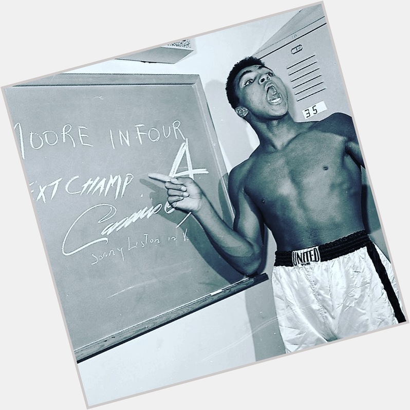 Happy Birthday to Muhammad Ali! Long may his influence inspire us.  
