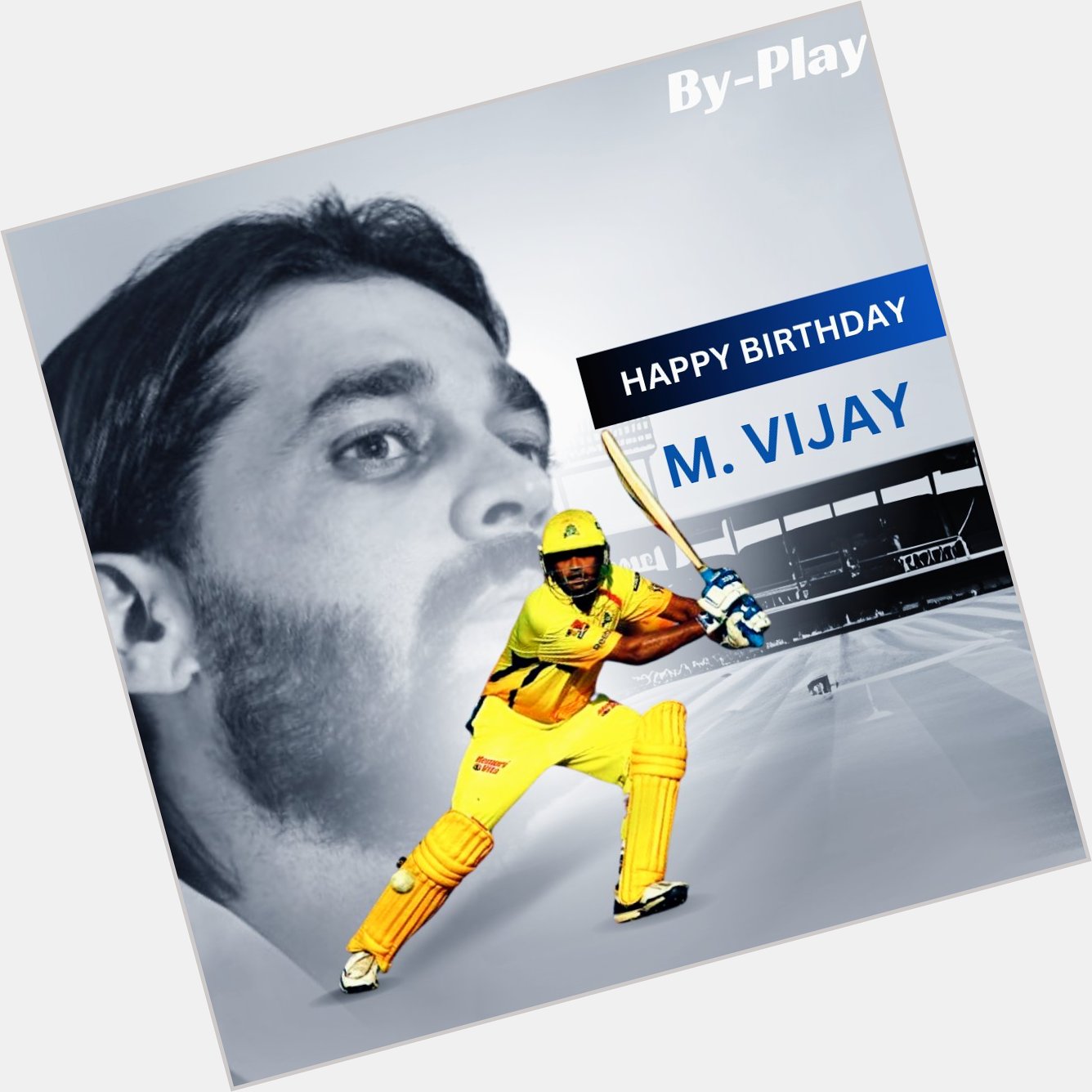 Happy birthday Murali Vijay..      