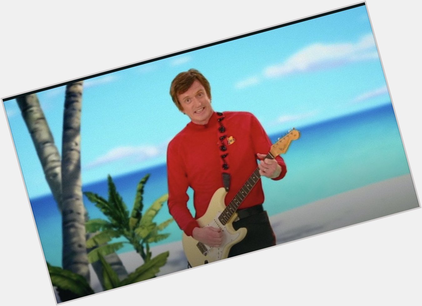 Happy birthday to one of my inspiration the king of guitar OG red wiggle Murray cook 