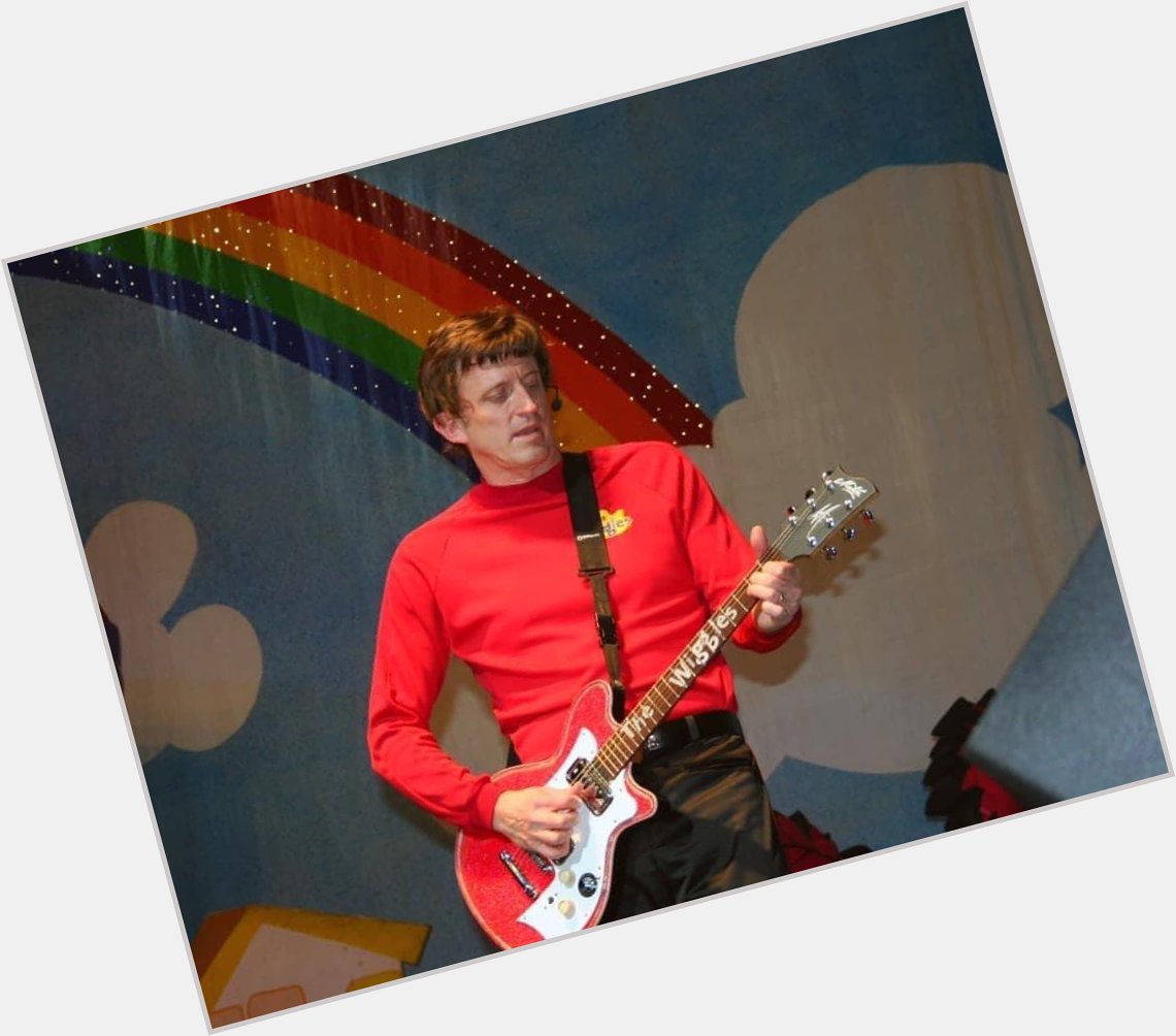 Happy 60th Birthday to Murray Cook, the red Wiggle! 