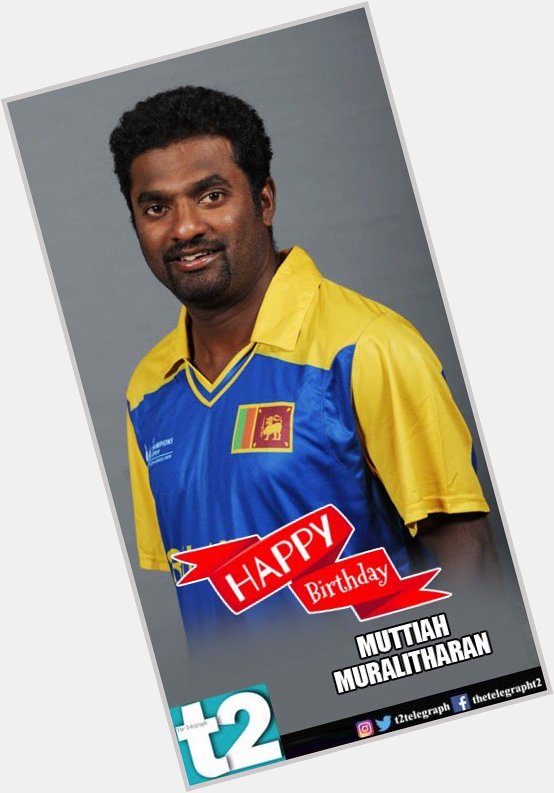 He\s the spin king with a wide-eyed smile. Happy birthday Muttiah Muralitharan! 