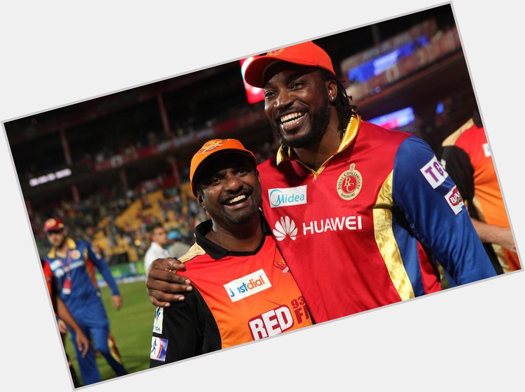 Here\s wishing legendary off-spinner and SunRisers bowling coach Muttiah Muralitharan a very happy birthday  