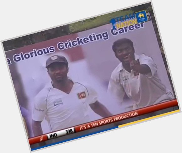Murali\s magic moment: His 8  0  0  th and final Test wicket Happy Birthday Muttiah Muralitharan 
