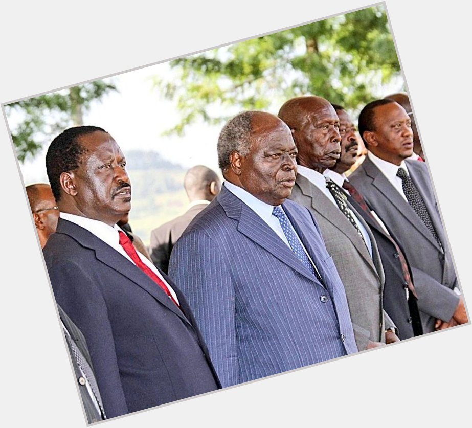 One Patriot and four selfish men.

Happy Birthday to Kenya\s greatest President,H.E Mwai Kibaki. 