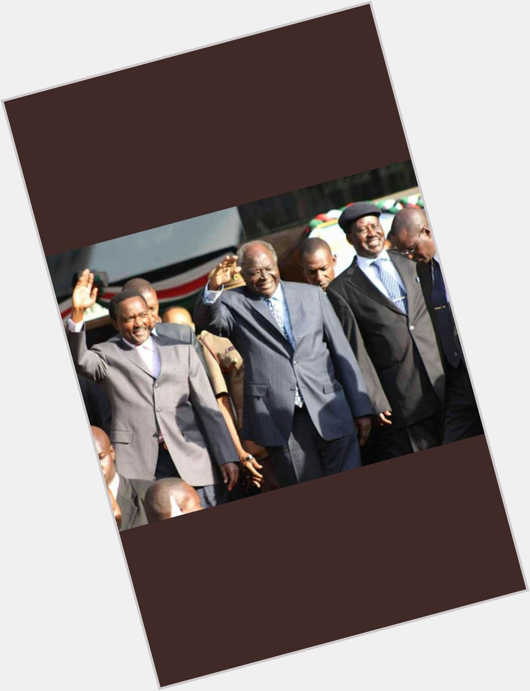 He turns 90 today. Happy Birthday the 3rd President of Kenya Hon. Mwai Kibaki. Remessage imfikie. 