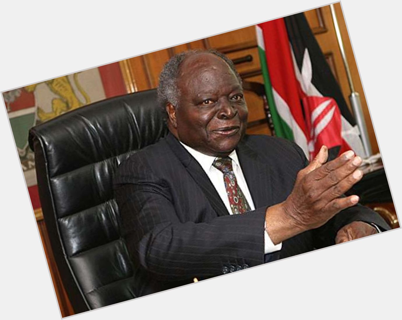 Happy birthday to our Former President HE Hon. Mwai Kibaki  