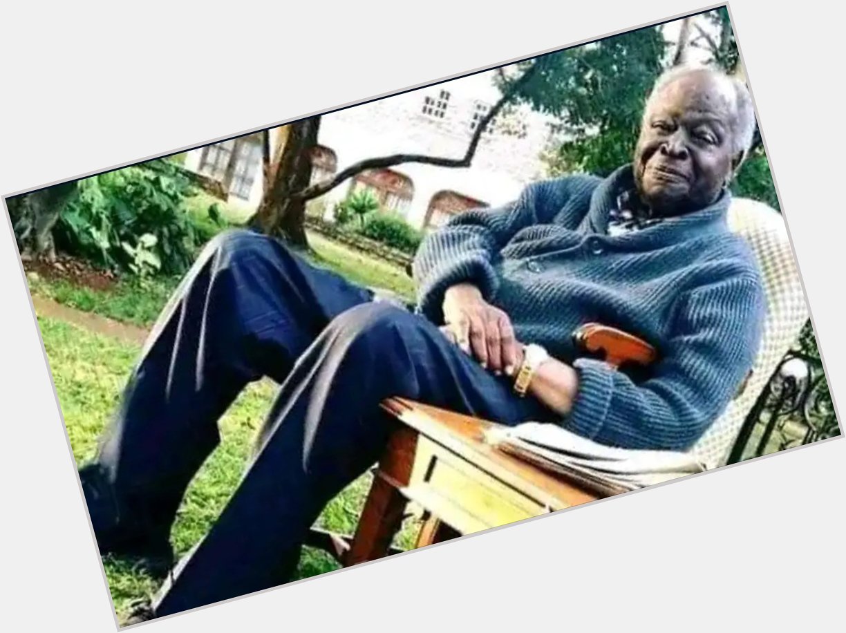Happy 90th birthday Sir Mwai Kibaki , the only president Kenya ever had. 