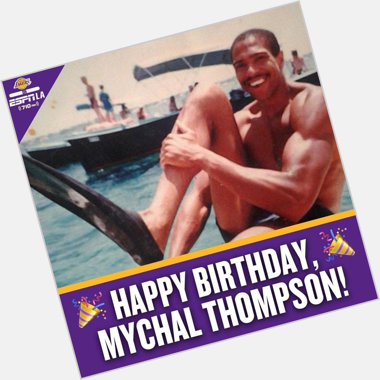 Join us in wishing a very HAPPY BIRTHDAY to Bahamas finest, Mychal Thompson! 
