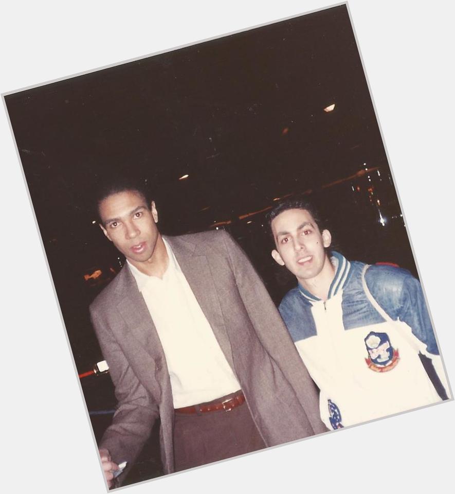  Happy Birthday to Mychal Thompson, throwback pic of us 1980\s 