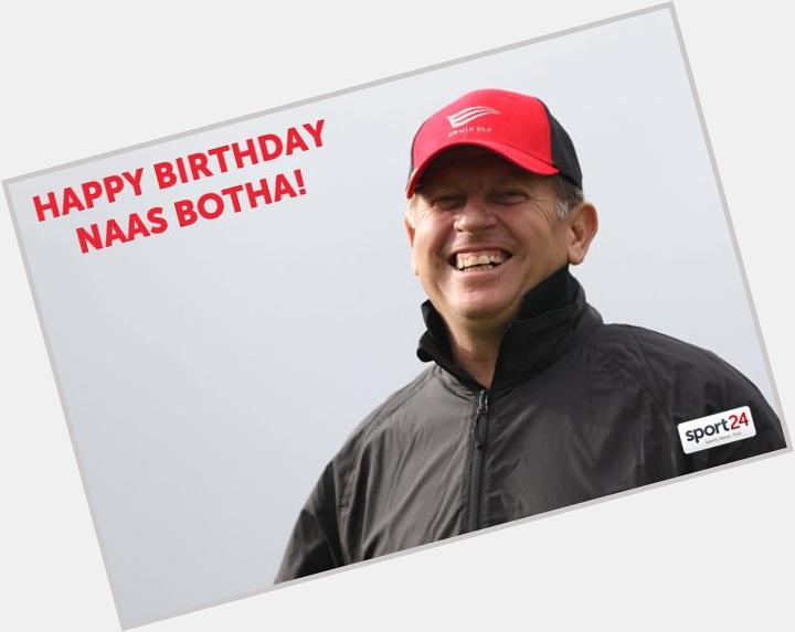 Happy Birthday to SA rugby legend Naas Botha! 