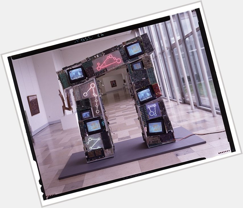 Happy Birthday to the father of video art, Nam June Paik:  