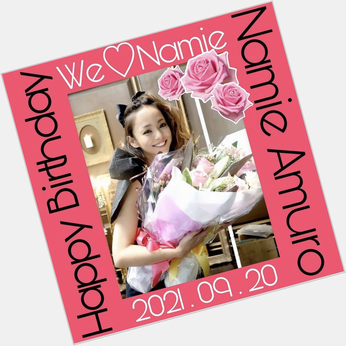 Happy Birthday to Namie Amuro      