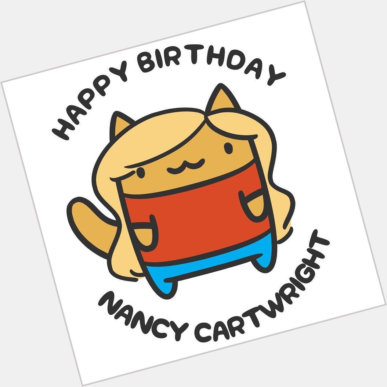 Happy Birthday, Nancy Cartwright! Aka: the voice of Bart Simpson!  