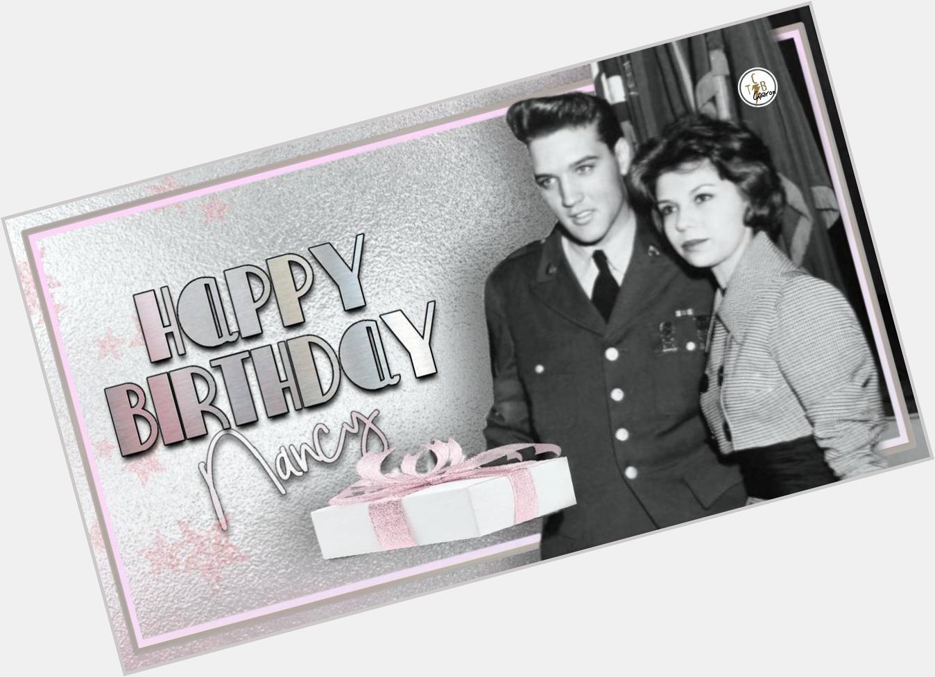      Happy birthday to Nancy Sinatra   