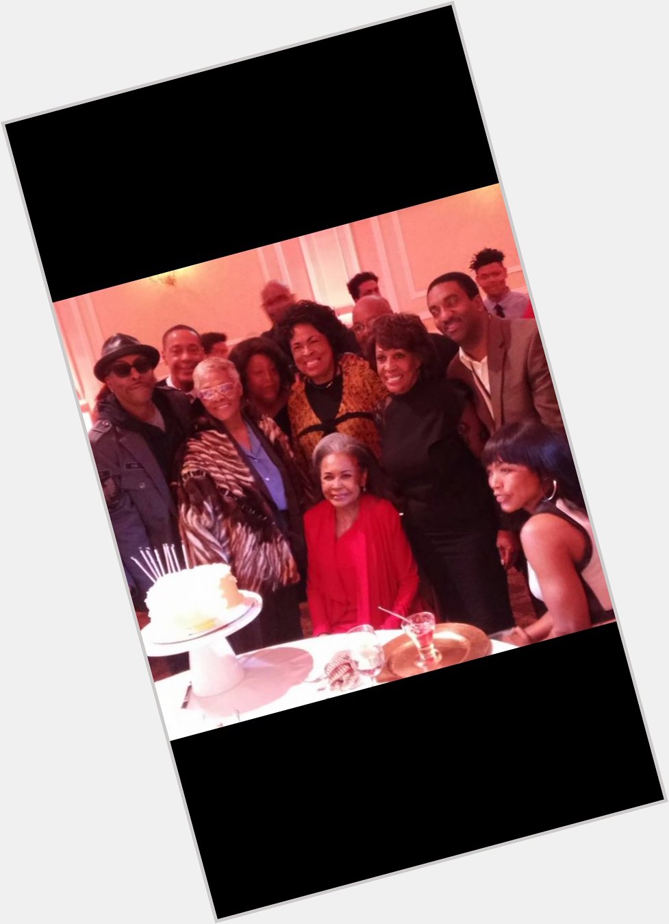 They all came out to say Happy Birthday Miss Nancy Wilson !!! 