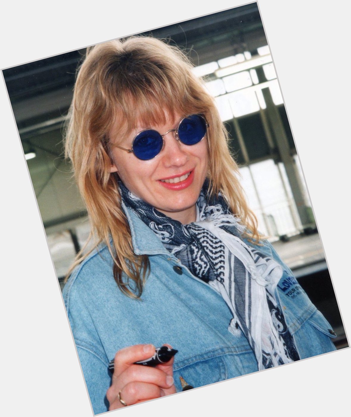 Nancy Wilson (Heart) in Osaka, Japan, Early 1990s.

Happy Birthday!! Hope It\s a Good One  