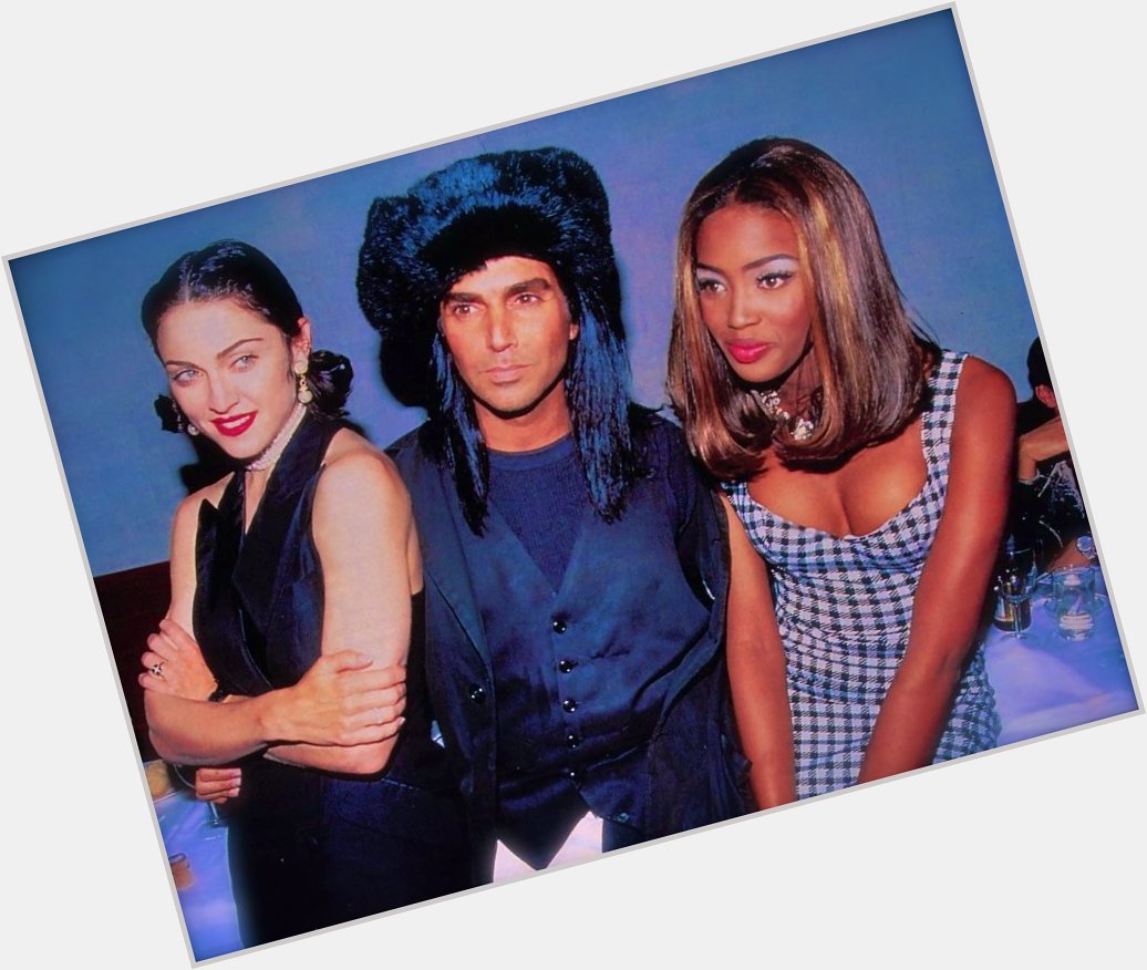 Happy birthday to Naomi Campbell Madonna, Steven Meisel, Naomi in 1991 