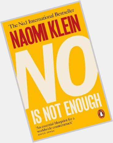 Happy Birthday Naomi Klein (born 8 May 1970) author, social activist, and filmmaker. 