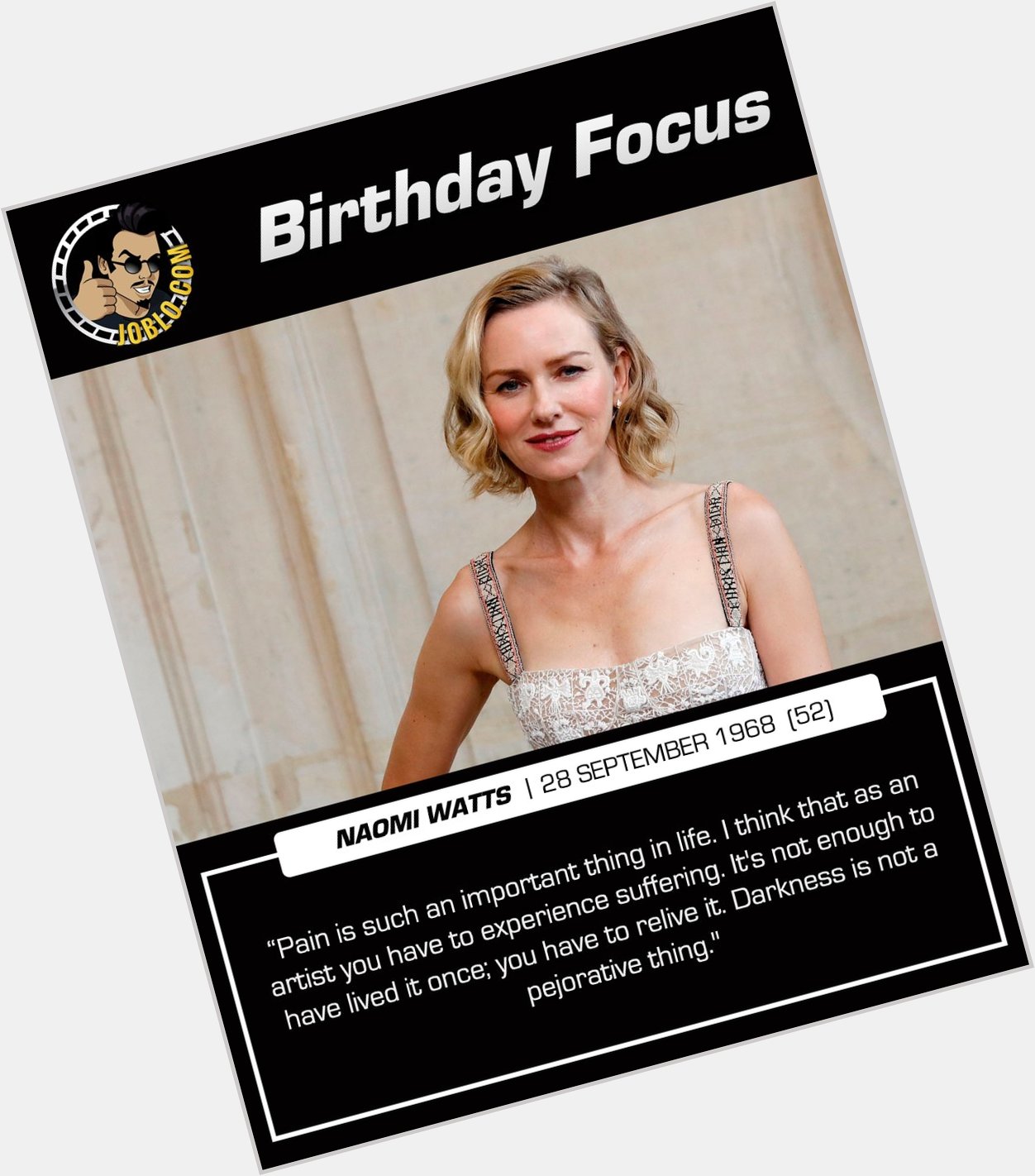 Happy 52nd birthday to Naomi Watts!

What is your favorite performance of hers? 