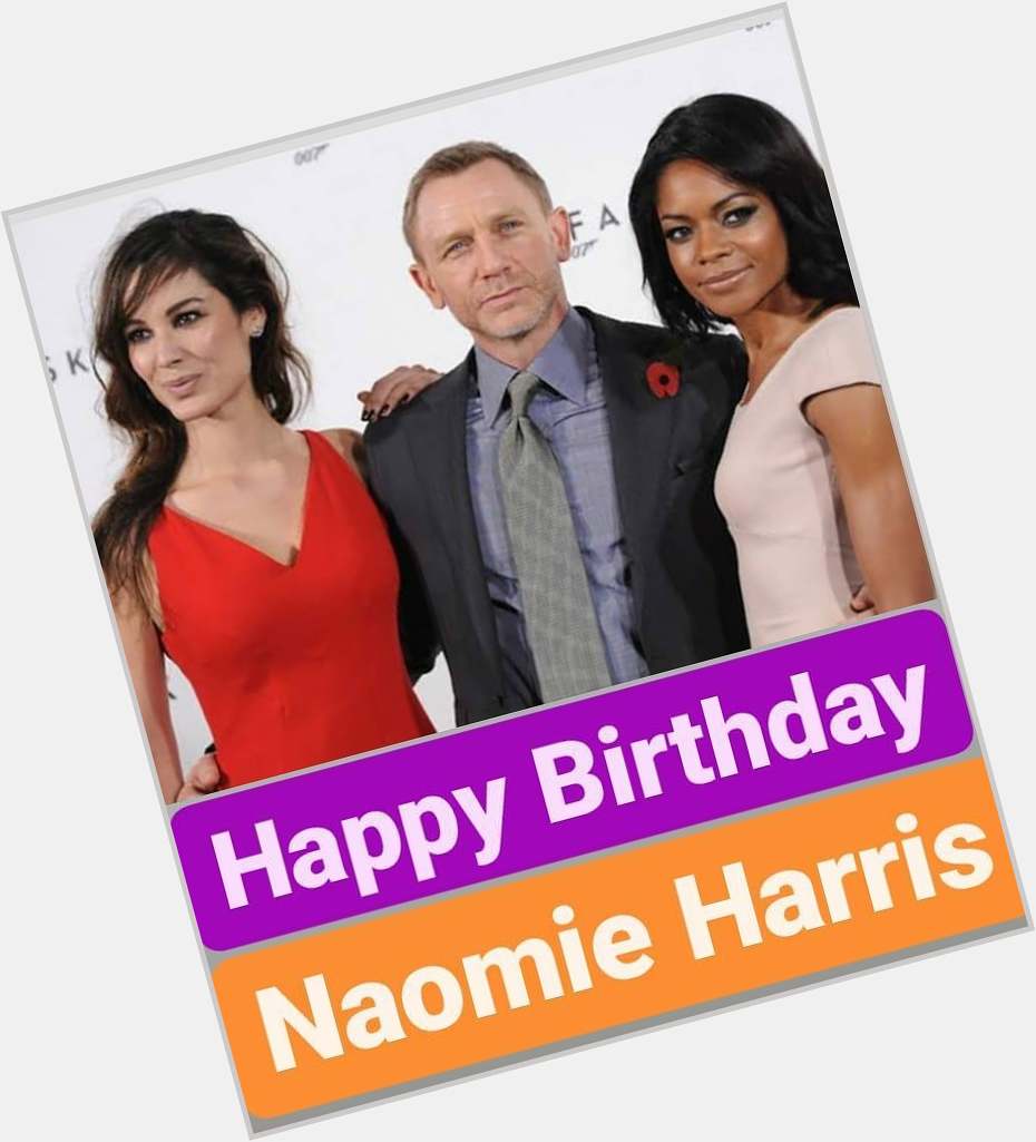 Happy Birthday 
Naomie Harris    