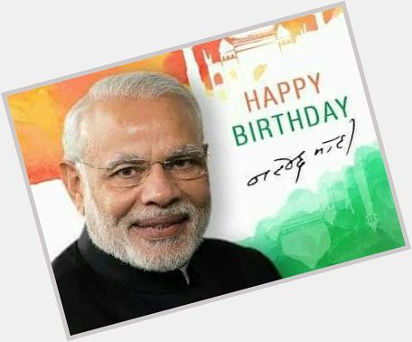 Happy birthday to our honourable prime minister shri.Narendra Modi ji.                   