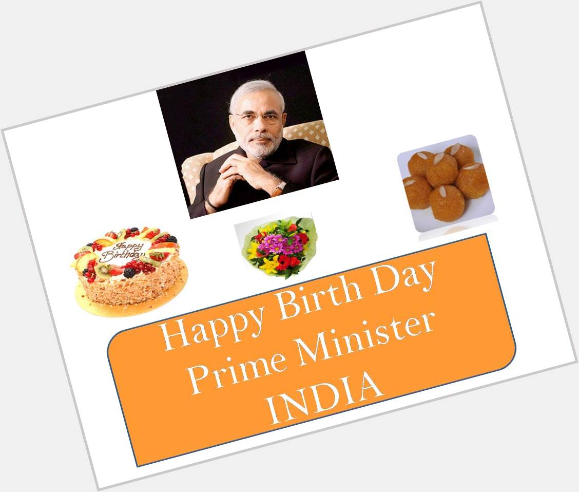 Happy Birthday to Hon\able PM of India Narendra Modi  