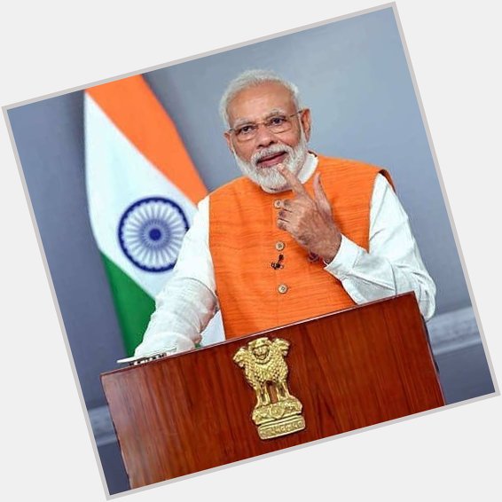 Wishing a very Happy birthday to our honorable Prime Minister Shri Narendra Modi ji.      