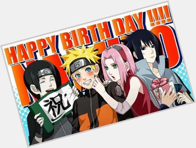Happy birthday Naruto Uzumaki.... 