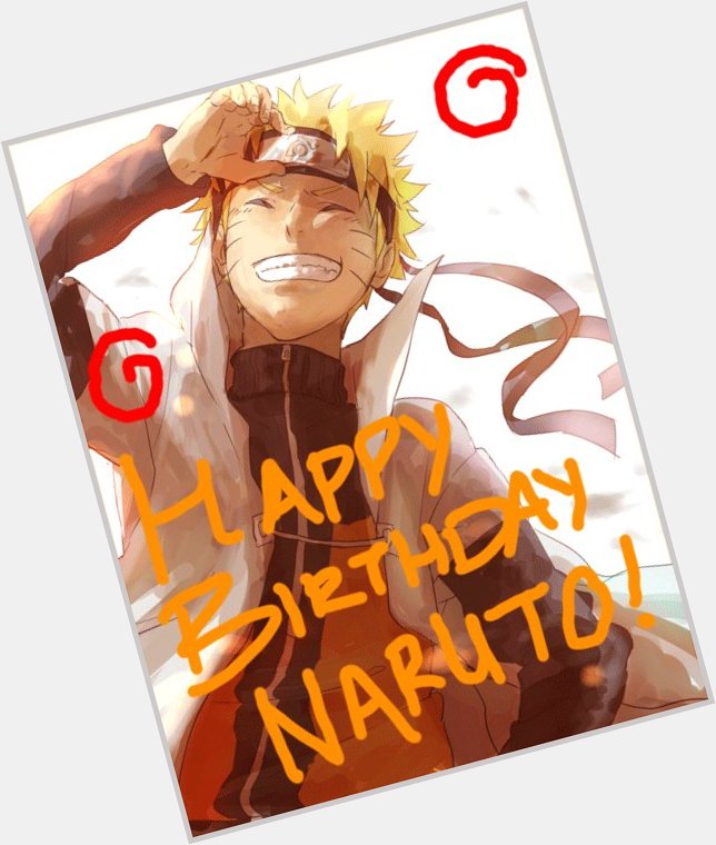  Happy Birthday to the one and only Naruto Uzumaki 