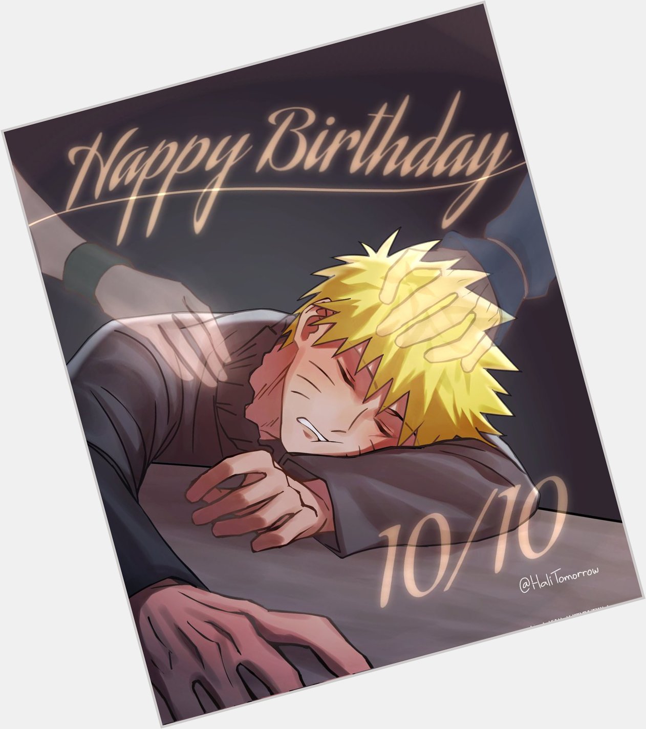 Happy birthday, Naruto Uzumaki     