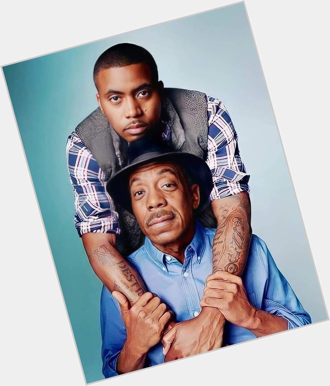 Happy 49th Birthday Nas! Nas & His Father 