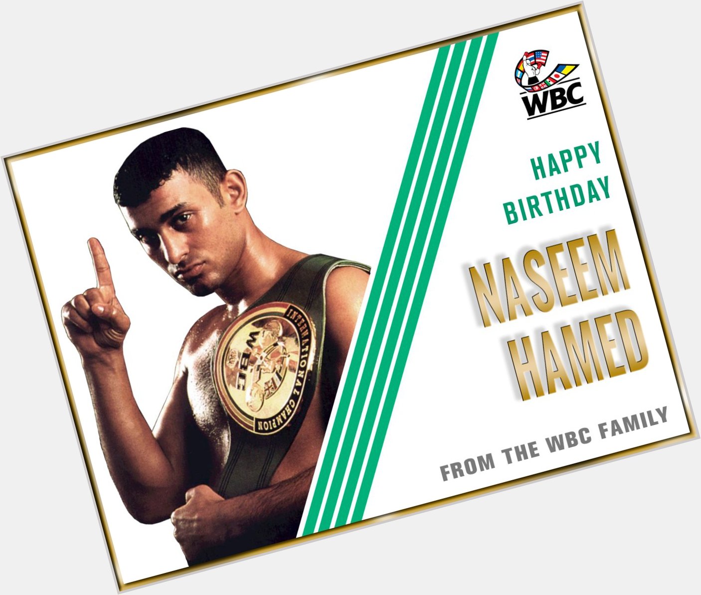 Happy Birthday to the great, Naseem Hamed! 